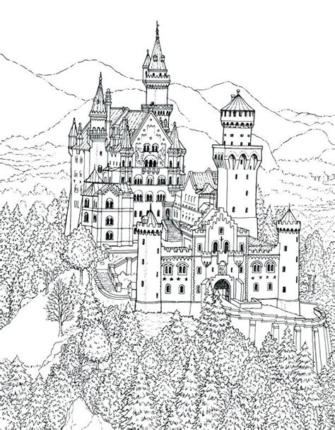 Hogwarts Castle Coloring Page Free Printable Coloring Pages Harry 10530