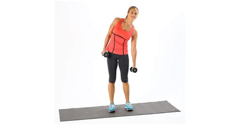 Weighted Side Bends Best Belly Fat Moves To Do At The Gym Popsugar