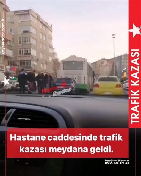 Trafik kazası KayseRadar