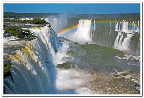 Guaira Falls Iguazu Falls Iguazu Waterfalls Waterfall
