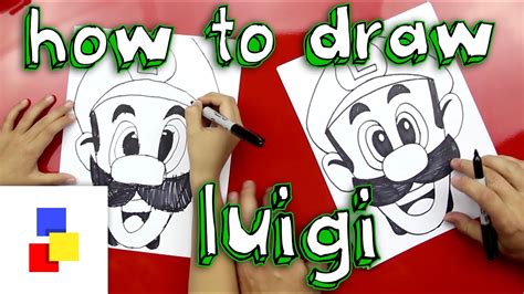How To Draw Luigi Youtube