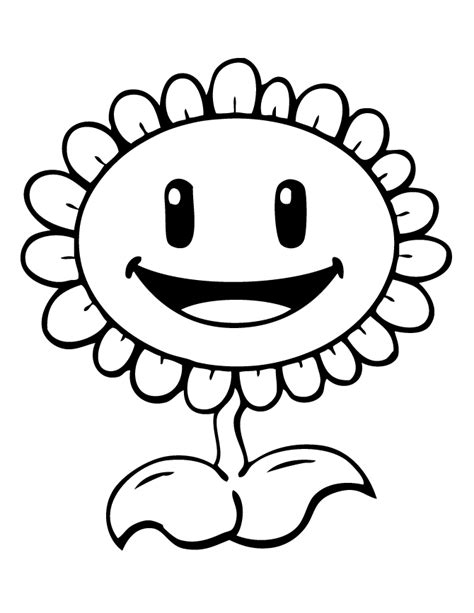 Plants Vs Zombies Coloring Pages Coloring Home