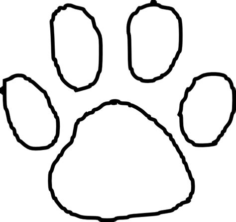 Free Tiger Paw Stencil Download Free Tiger Paw Stencil Png Images
