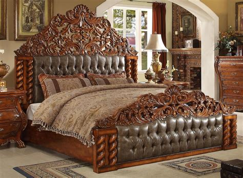 The photos are great but the stories are even better especially for victorian gothic bedroom. Homey Design HD-20131 Victorian Bed in 2020 | Bedroom ...