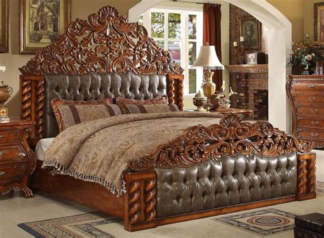 Love my bed right now. Homey Design HD-20131 Victorian Bed in 2020 | Bedroom ...