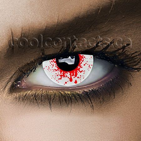 Our realistic cat eye contacts look amazing with a halloween costume and can be worn with lots of transform your look with yellow cat contact lenses. Blood Shot Drops Contact Lenses - coolcontacts.ca | Cat ...