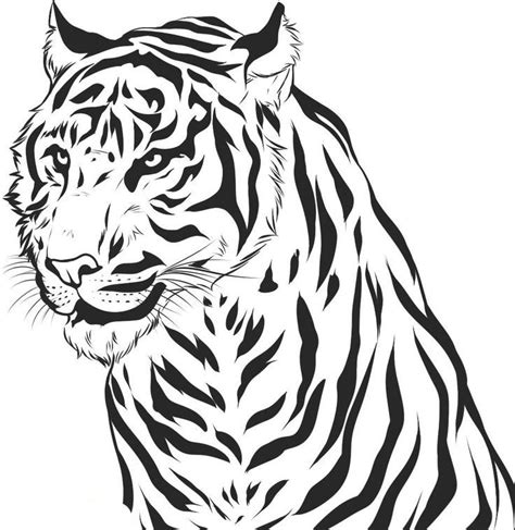 Tiger Head Drawing Easy At Getdrawings Free Download