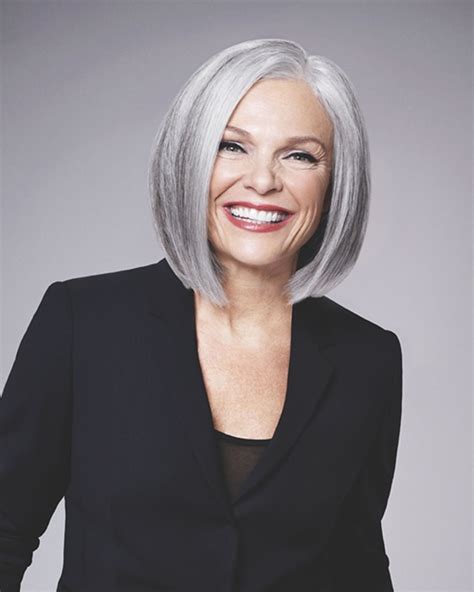 Foilyage for long gray hair. 50 Amazing Haircuts for Older Women Over 60 in 2020-2021 ...