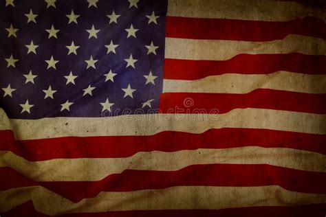 Grunge American Flag Stock Photo Image Of Flag Symbol 127066086