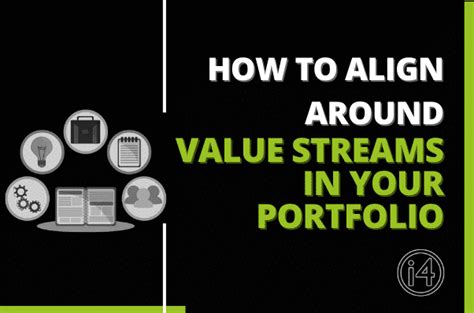 How To Align Around Value Streams In Your Portfolio The I4 Group