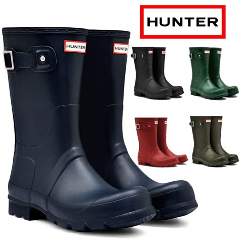 Footmonkey Hunter Hunter Rain Boots Men Mens Original Short Rain Boots