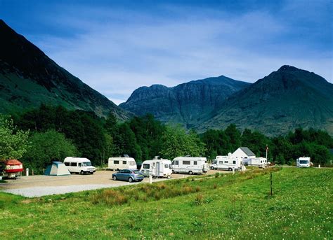 Glencoe Camping And Caravanning Club Site Glencoe Touring Park