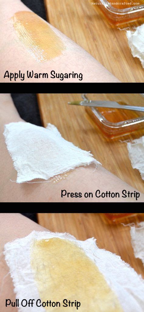 Sugaring At Home Hair Removal Recipe Step By Step Instructions