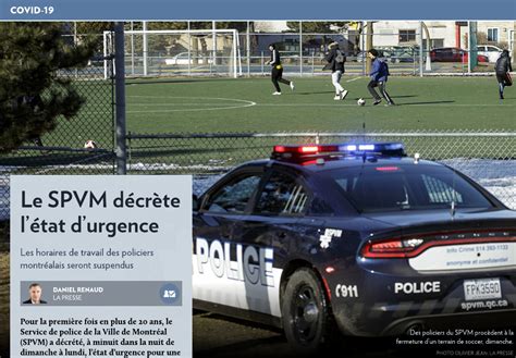 Le Spvm Décrète Létat Durgence La Presse