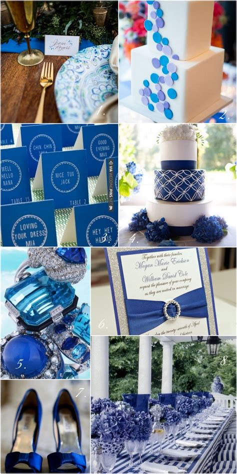 {color inspiration} dazzling blue the pretty pear bride plus size bridal magazine