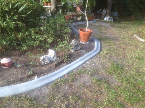 Maybe you would like to learn more about one of these? Custom concrete curbing edging landscaping do it yourself (With images) | Easy landscaping ...