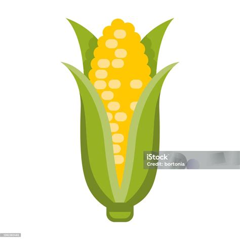 Maize Icon On Transparent Background Stock Illustration Download