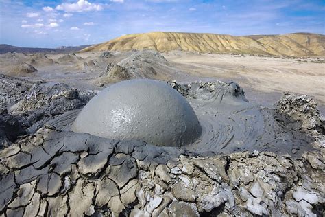 When they are dormant, they loom large over everything on the landscape. What Is a Mud Volcano? - WorldAtlas