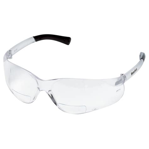 Mcr Safety Bkh Bearkat Bk1 Safety Glasses Clear Temples Clear Bifocal Lens Full Source