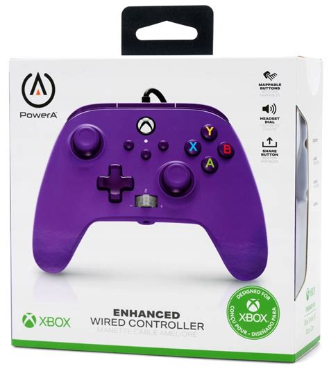 Powera Pad Przewodowy Xbox Series Xsone Purple 11027901354