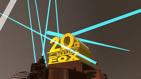 20th Century Fox 1994 Logo Remake 3d Model By H1s Hm1000studios
