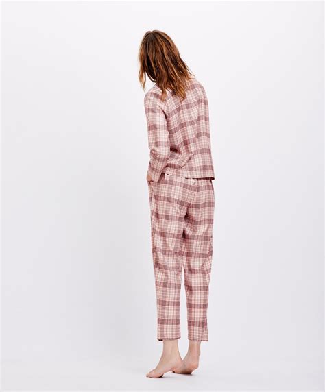 Retro Check Shirt Pyjamas Pyjamas And Homewear Oysho España