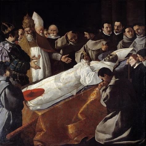 Exposure Of The Body Of Saint Bonaventure By Francisco De Zurbaran
