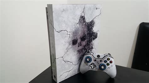 Skin Xbox One X Gears 5 Special Edition Sublimeskin
