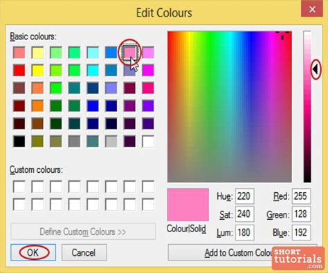 Microsoft Paint Color Codes Paint Color Ideas