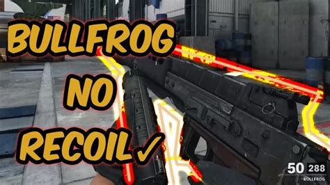 Bullfrog No Recoil Class Setup Cold War Multiplayer Youtube