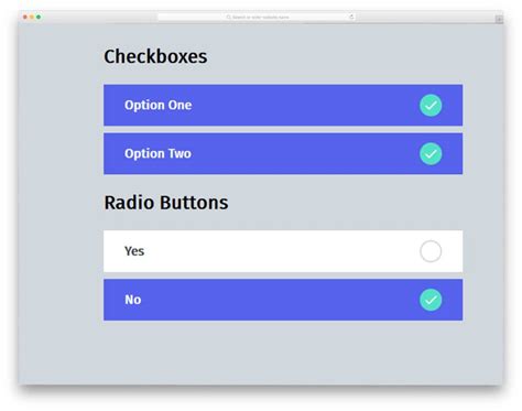Custom Checkbox Html Css Radio Button With Pure Simple Example Vrogue