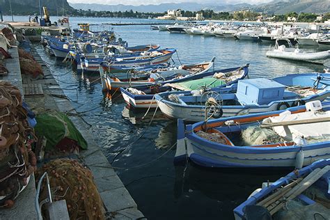 Palermo Boats City Of Palermo Sicily Italy