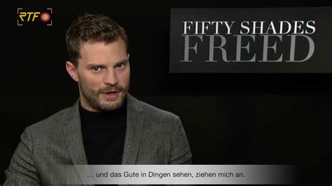 Fifty Shades Freed Interview Mit Dakota Johnson And Jamie Dornan Rtf 1 Cinenews Youtube