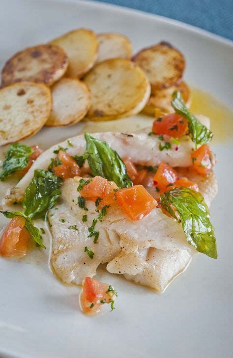 Pan fried john dory with sauce vierge and basil mash. Pin by veme on Recipe in 2019 | Dory fish recipe, John ...