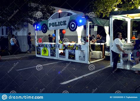 A Police Booth At A Festival Editorial Image Image Of Festival
