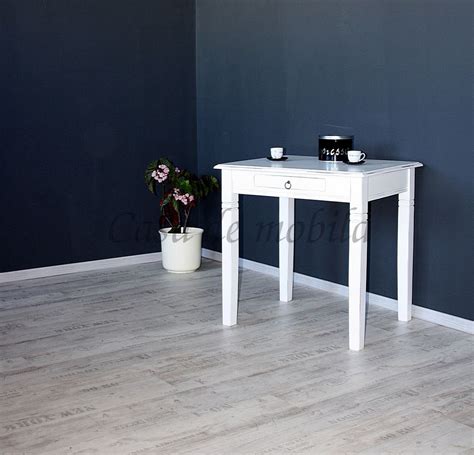 Massivholztisch brutus nach maß konfigurieren & passende design stühle entdecken. Massivholz Küchentisch Esstisch Schreibtisch vintage weiß ...