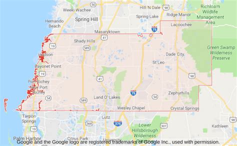 Pinellas County Florida Zip Code Map