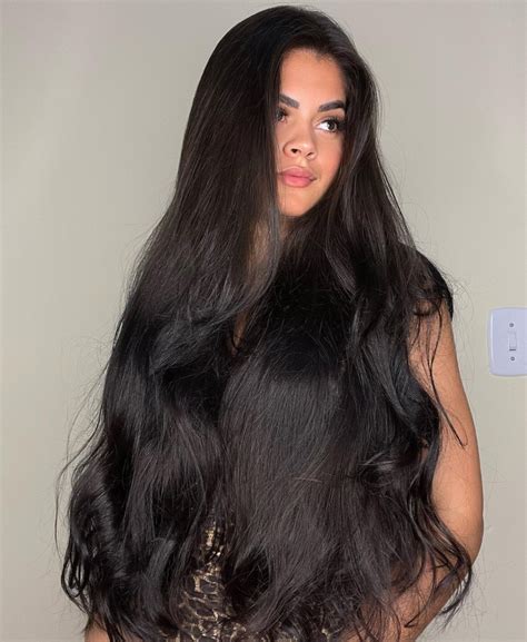 Sexy Hair Lover — Tatielle Cardoso Long Black Hair Beautiful Long Hair