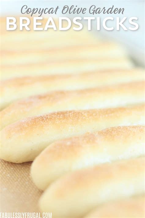 Copycat Olive Garden Breadsticks Recipe Fabulessly Frugal