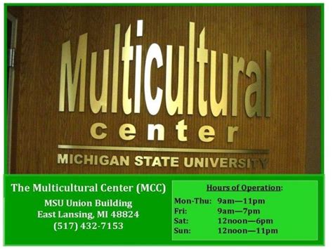 Check Out Msus Multicultural Center And All The Wonderful Resources