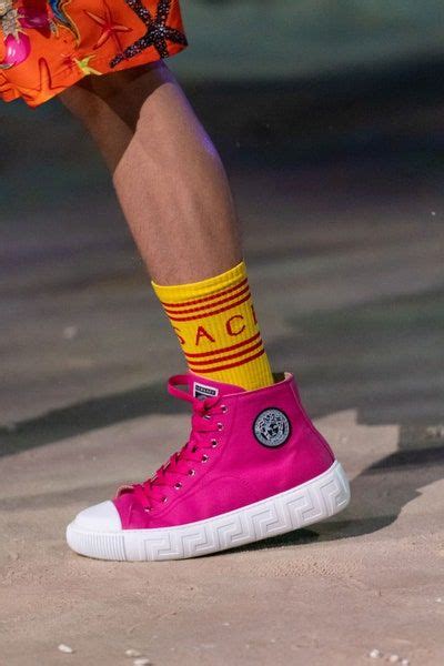 Versace Spring 2021 Ready To Wear Fashion Show Mens Converse High
