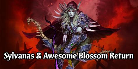 Sylvanas Windrunner Hunter Hero Banshee Queen Card Back And Awesome