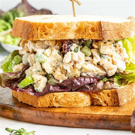 Vegan Chicken Salad With Tempeh Running On Real Food