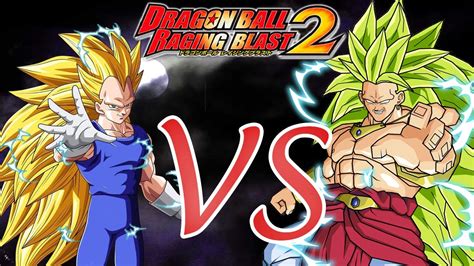Sporting more than 90 characters, 20 of which are brand new to the raging blast series, new modes. Dragon Ball Z Raging Blast 2 | Vegeta SSJ3 vs Broly SSJ3 e ...