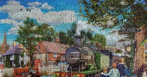 Steam Trains And Jigsaw Puzzles Two Current Gibsons Jigsaws
