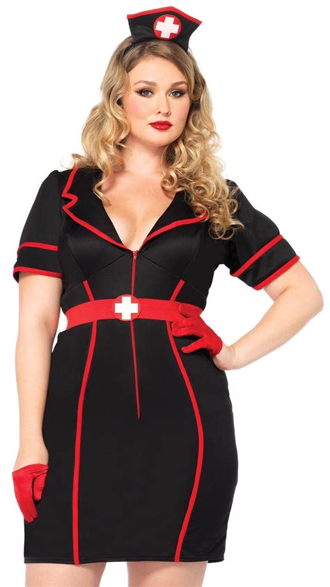 Plus Size Night Nurse Costume Costume Boughie Boughie Plus Size