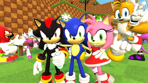 Sonic And Friends Sonic Shadow The Hedgehog Happy 23rd Birthday