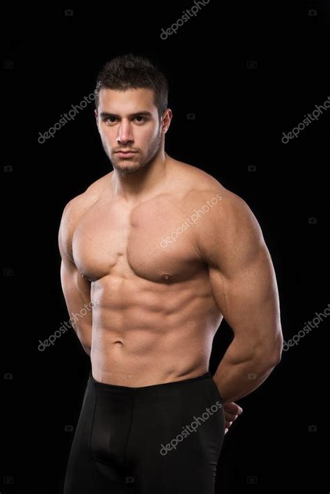 Handsome Muscular Men Stock Photo By ©serbbgd 91029710
