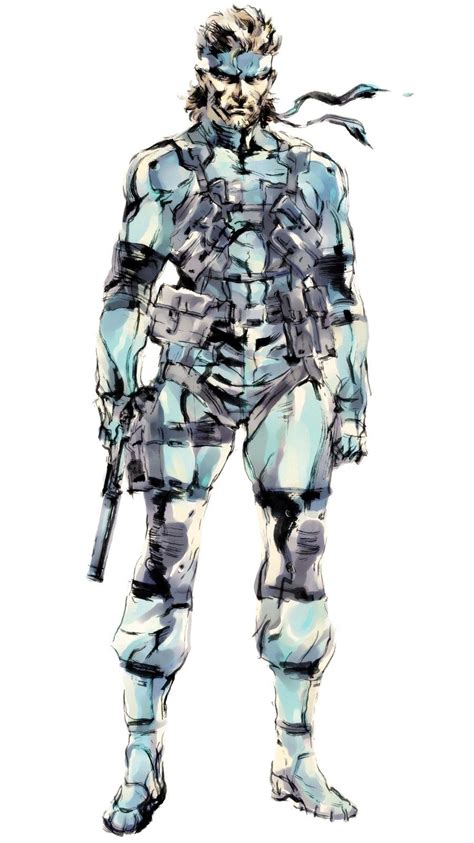 Solid Snake Voiced By David Hayter The Definition Of Cool Metal