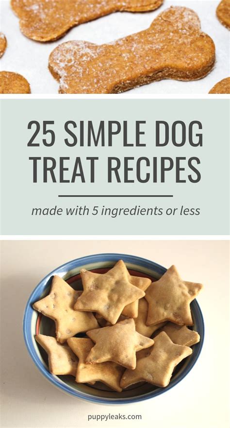 But they do not a. 25 Simple Dog Treat Recipes: Made With 5 Ingredients or ...